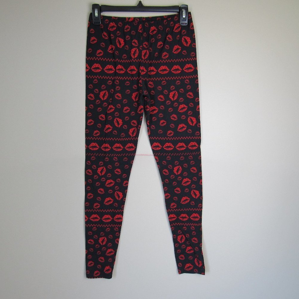 Red Lips Leggings
